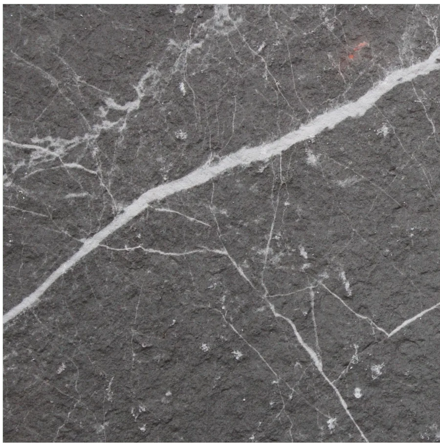 Muro interior con piedra flexible Decco modelo Dolomita en tono blanco veteado